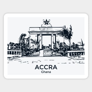 Accra - Ghana Magnet